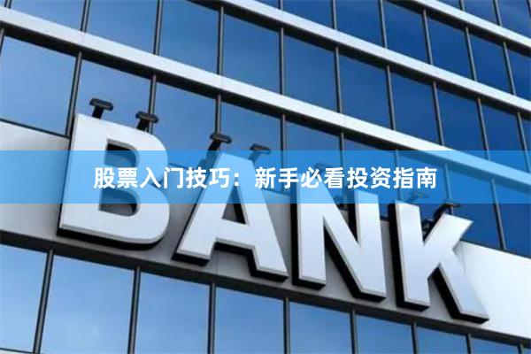 股票入门技巧：新手必看投资指南