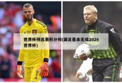 世界杯预选赛积分榜(国足基本无缘2026世界杯)